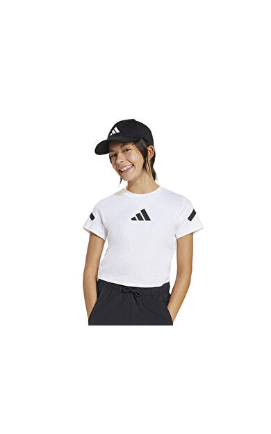 Adidas Jg Z.N.E Baby T Çocuk Günlük Tişört JD1317 Beyaz