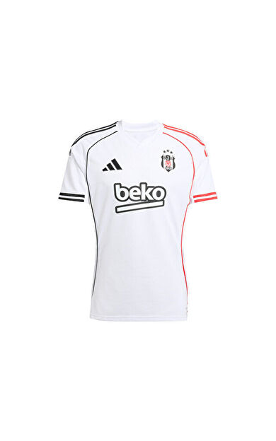 Adidas Erkek Beşiktaş Jk 25/26 İç Saha Forması Erkek Beşiktaş JK 25/26 İç Saha Forması JD1418 Beyaz