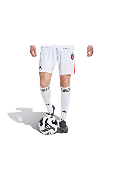 adidas Super Lig Erkek Beşiktaş JK 25/26 İç Saha Şortu JD1420 Beyaz