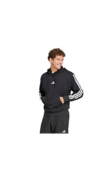Adidas M 3S Ft Hd Erkek Günlük Sweatshirt JD1874 Siyah