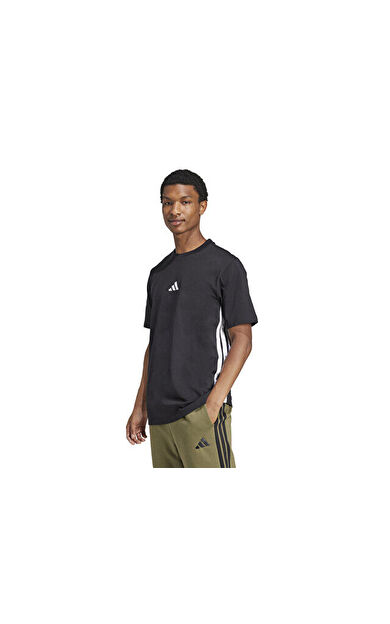 Adidas M 3S Sj T Erkek Günlük Tişört JD1906 Siyah