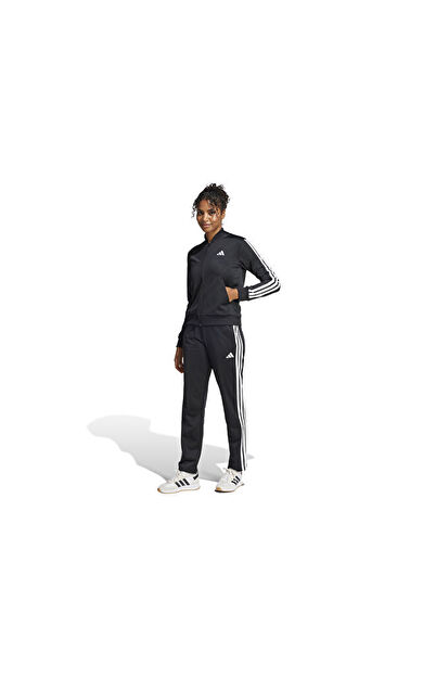Adidas W 3S Tr Ts Kadın Günlük Eşofman Takımı JD5434 Siyah