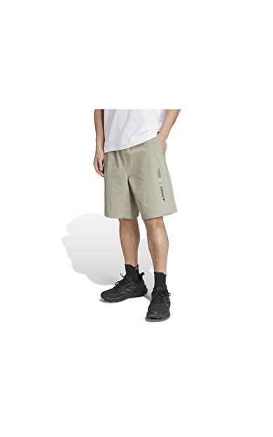 adidas Ng W.R Shorts Erkek Outdoor Koşu Şort JD5844 Bej