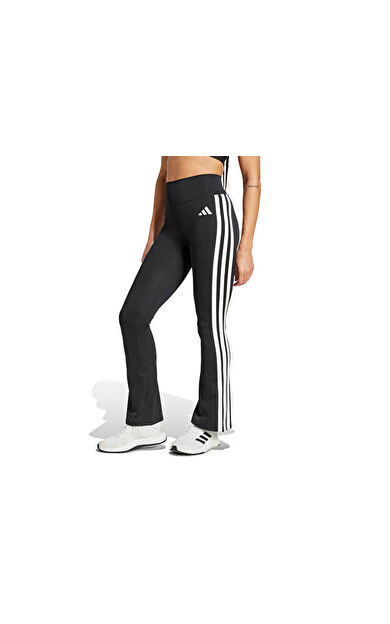 Adidas OPT ESS 3S FLAR Kadın Antrenman Taytı JD6544 Siyah