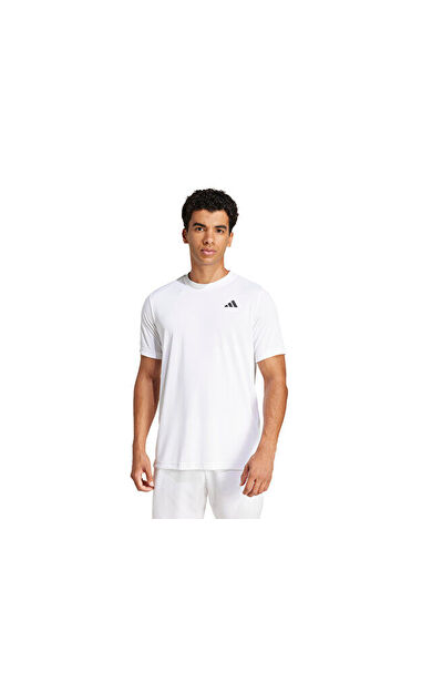 adidas Club Tee Erkek Tenis Tişörtü JD8639 Beyaz