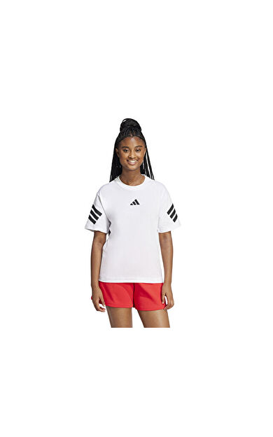 Adidas W Fı 3S Tee Kadın Günlük Tişört JE0238 Renkli