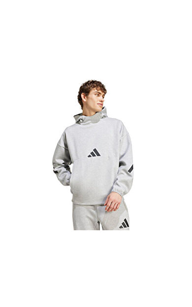 adidas M Z.N.E. Hd Erkek Günlük Sweatshirts JE3070 Gri