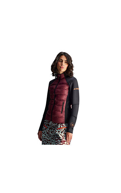 adidas By Stella McCartney x Terrex TrueNature Midlayer Kadın Outdoor Ceketi JE4080 Kırmızı