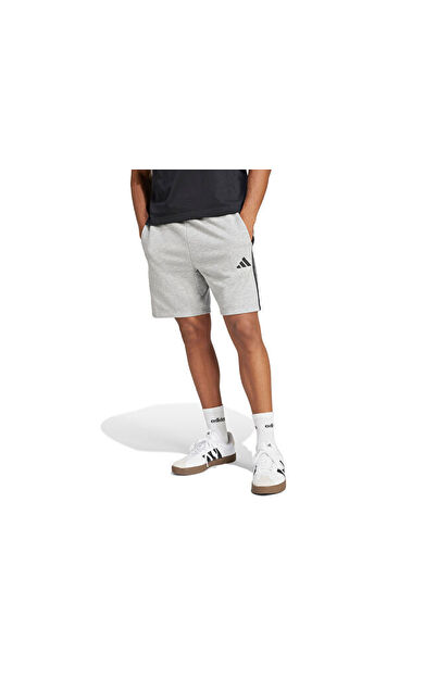 Adidas M 3S Ft Sho Erkek Günlük Şort JE6419Gri