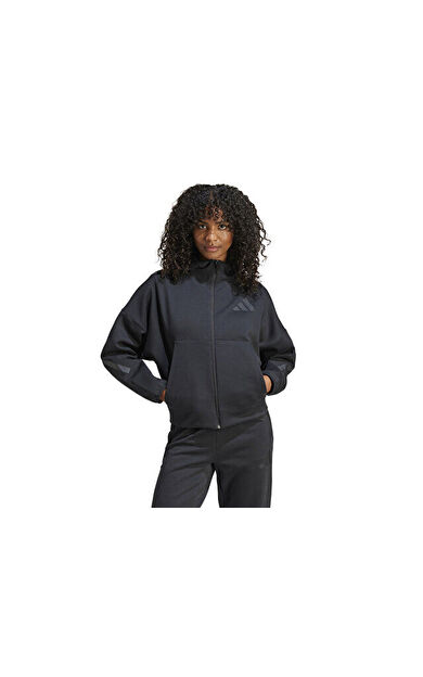 adidas W Z.N.E. Fz Kadın Günlük Ceket JE7848 Siyah