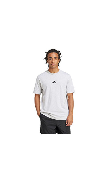 Adidas M Sl Sj T Erkek Günlük Tişört JF1100 Gri