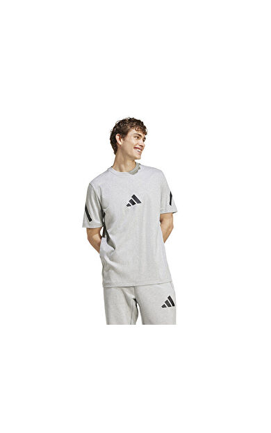 adidas M Z.N.E. Tee Erkek Günlük Tişört JF2457 Gri