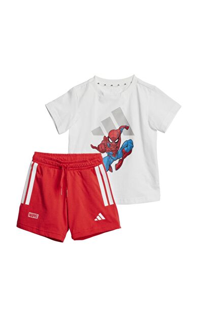 Adidas JF3629 I Mrvl Sm T Set Bebek Eşofman Takımı