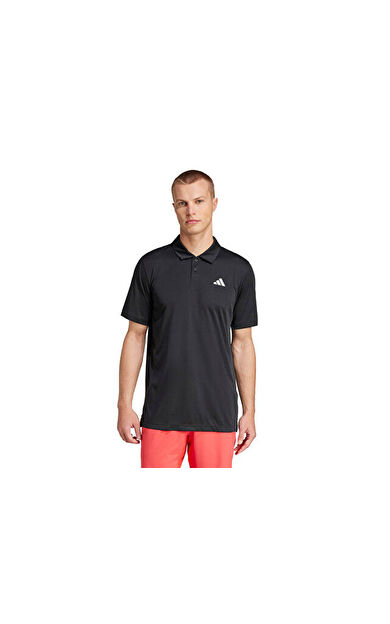adidas Club Polo Erkek Tenis Polo Tişört JF8506 Siyah