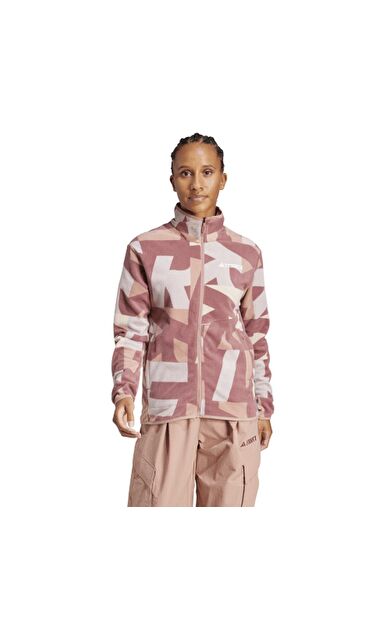 Adidas JF9062 W Mt Aop Fz Fl Kadın Polar