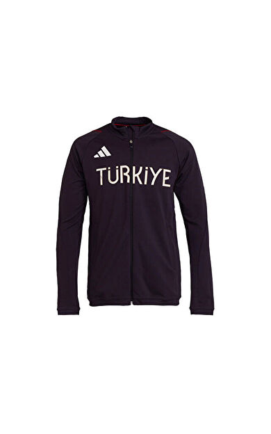 adidas Turkiye Jkt M Türkiye Erkek Antrenman Ceketi JG3505 Siyah