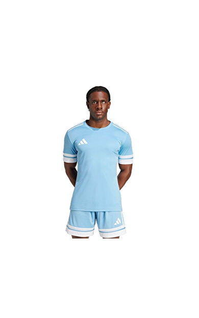 Adidas SQUA25 JSY M Erkek Futbol Forması JG5828 Mavi