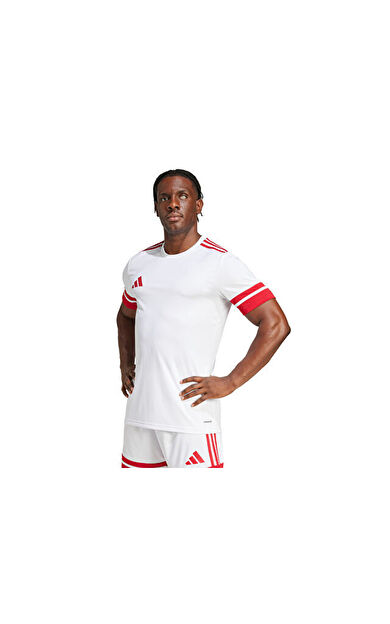 Adidas SQUA25 JSY M Erkek Futbol Forması JG5829 Beyaz