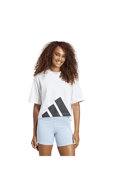 Adidas JG8737 W Bl Sj Bf T Kadın Spor Tişört