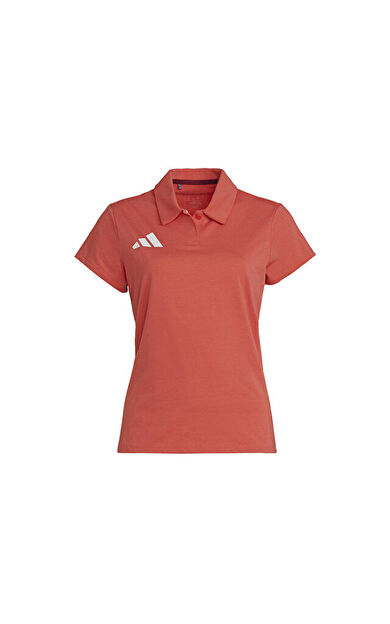 adidas Turkiye Polo W Türkiye Kadın Antrenman Polo Tişörtü JG8872 Kırmızı