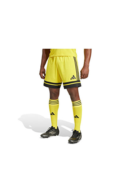 Adidas Squa25 Sho M Erkek Futbol Şortu JH3403 Sarı