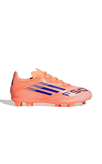 adidas F50 League Fg/Mg J Çocuk Çoklu Çim Zemin Kramponu JH7746 Turuncu