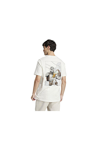 Adidas M Sw Tm T Erkek Günlük Tişört JI5715 Beyaz