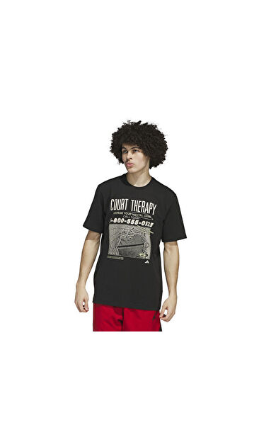 adidas Sum Verb T Erkek Basketbol Tişörtü JI7097 Siyah