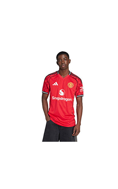 adidas Mufc H Jsy Manchester United 25/26 İç Saha Forması JI7428 Kırmızı