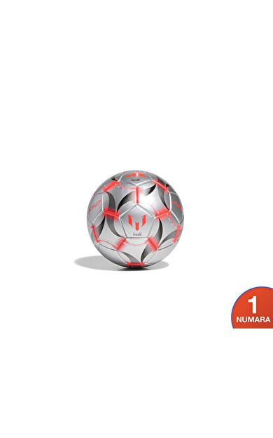 adidas Messi Mini Futbol Topu JI8289 Gri