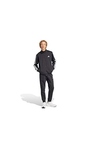 adidas M 3S Fl Tt Ts Erkek Günlük Eşofman Takımı JI8878 Siyah