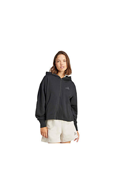 Adidas W All Szn Ft Fz Kadın Günlük Ceket JJ1251 Siyah
