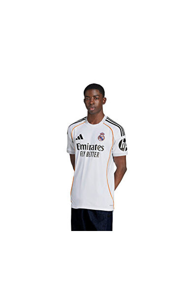 adidas Real H Jsy Real Madrid 25/26 İç Saha Forması JJ1931 Beyaz