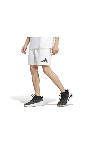adidas M Z.N.E. Sho Erkek Günlük Şort JJ4893 Beyaz