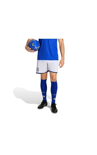Adidas İtalya 26 İç Saha Şortu Erkek Futbol Şortu JL6941 Beyaz