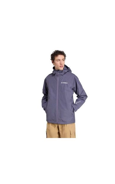 adidas Terrex Xpr 2L Gore Jkt Erkek Outdoor Yağmurluk Ceket JL9749 Mor