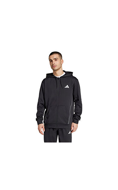 adidas Gg Fz Hd Erkek Antrenman Ceketi JM1033 Siyah