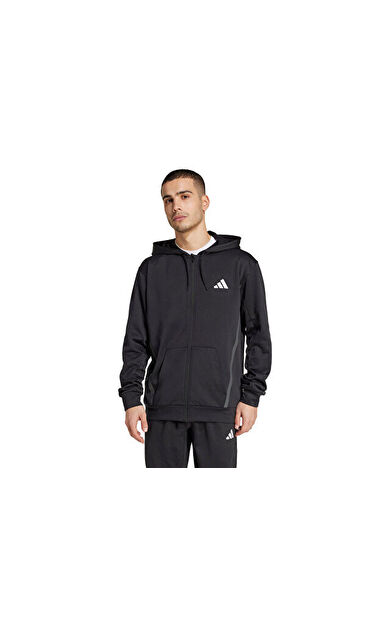 adidas Gg Fz Hd Erkek Antrenman Ceketi JM1033 Siyah
