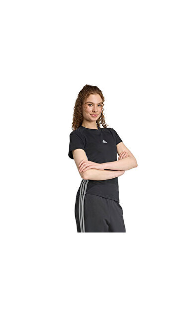 adidas W Hol Tee Kadın Günlük Tişört JM1878 Siyah