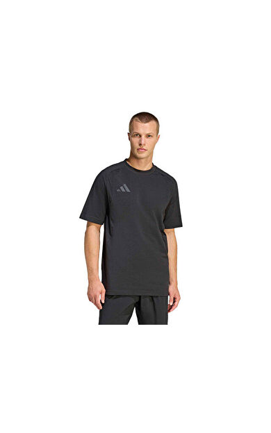 Adidas Tt Tee Erkek Futbol Tişörtü JM5543 Siyah