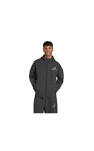 adidas M Z.N.E. Pr Fz Erkek Günlük Ceket JM6055 Siyah