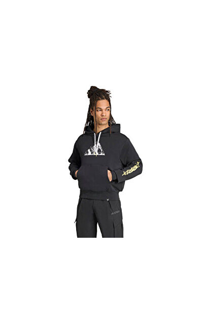 adidas U Snow Hd Unisex Outdoor Sweatshirts JM6363 Siyah