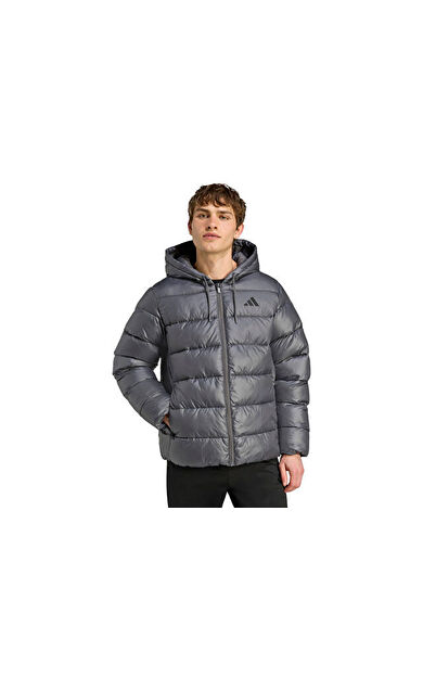 adidas Ess Sd Puf Hd J Erkek Günlük Mont JM8399 Gri