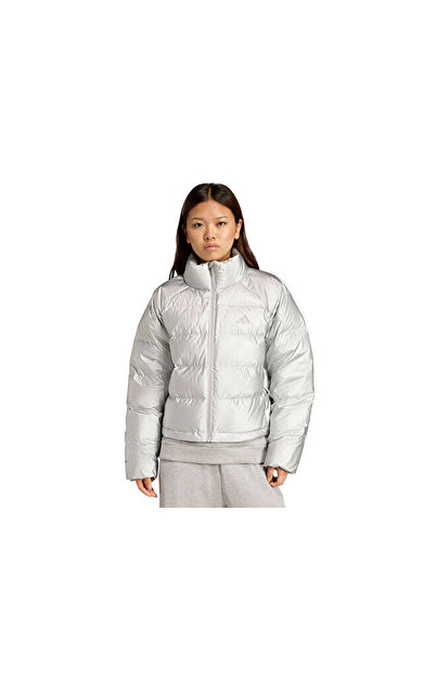 adidas W Holiday D Jkt Kadın Günlük Mont JM9197 Gri