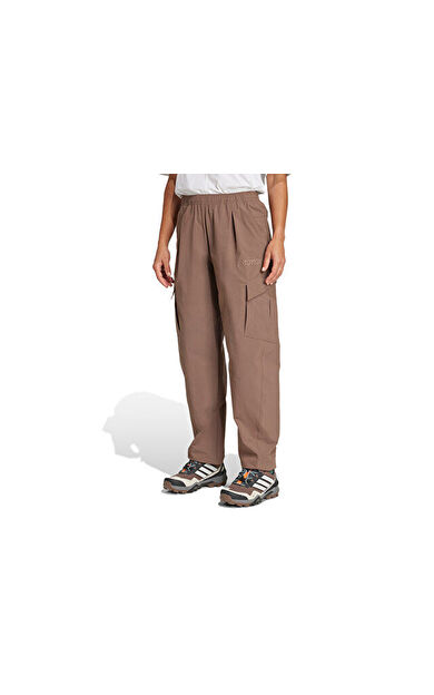 adidas W Cargo Pants Kadın Outdoor Eşofman Altı JM9857 Kahverengi