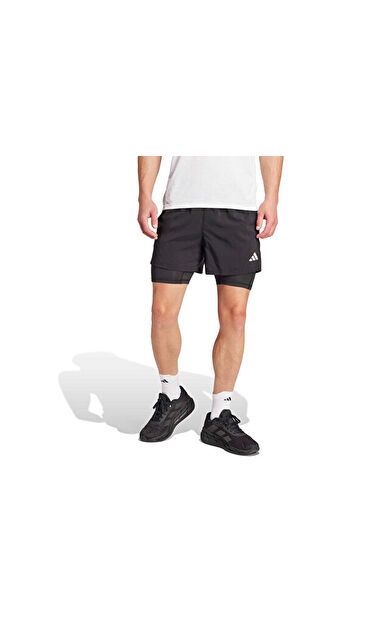 adidas Otr B 2in1 Ps M Erkek Koşu Şortu JN2670 Siyah