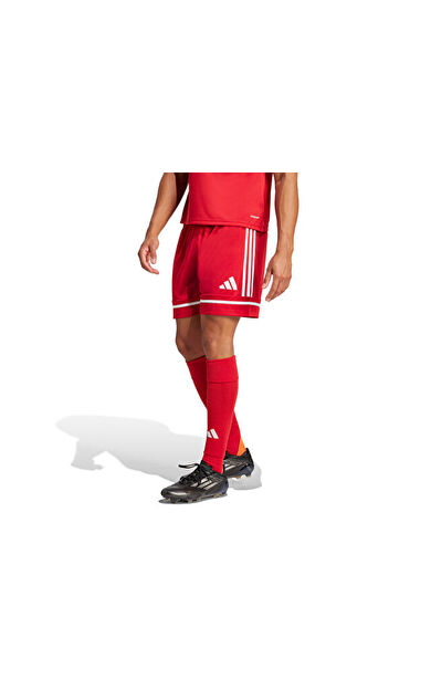 Adidas SQUA25 SHO M Erkek Futbol Şortu JN5466 Kırmızı
