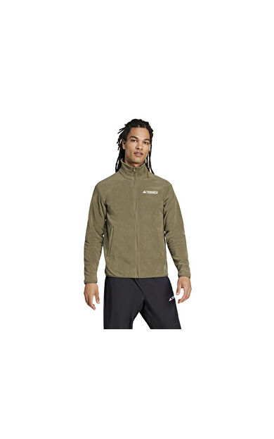 adidas Terrex Mt Ess Fz Fl Erkek Outdoor Ceketi JP0796 Haki