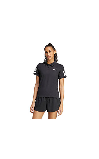 adidas Club Polo Kadın Tenis Polo Tişört JP1802 Siyah