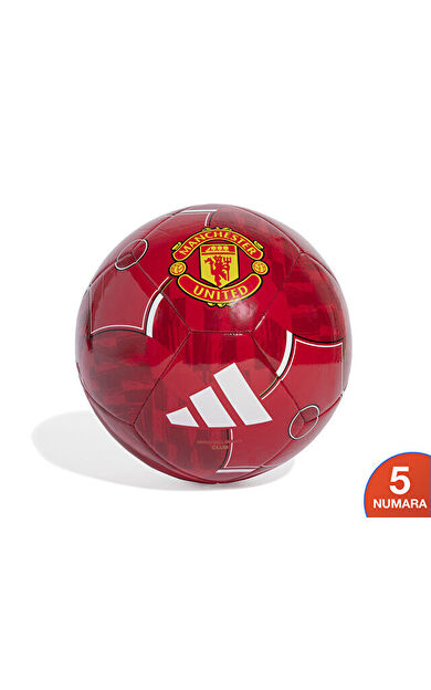 adidas Mufc Clb Home Futbol Topu JP3058 Kırmızı